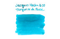 Jacques Herbin 1670 Turquoise de Perse - Ink Sample