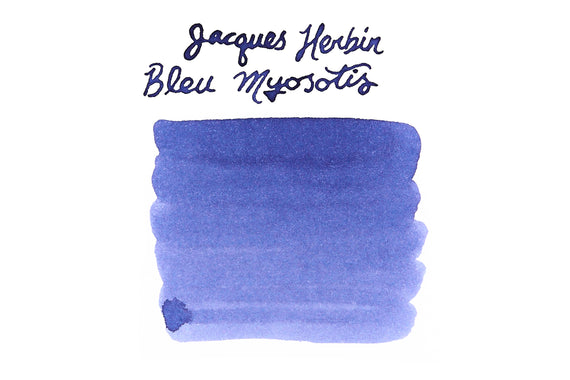 Jacques Herbin Bleu Myosotis ink swab