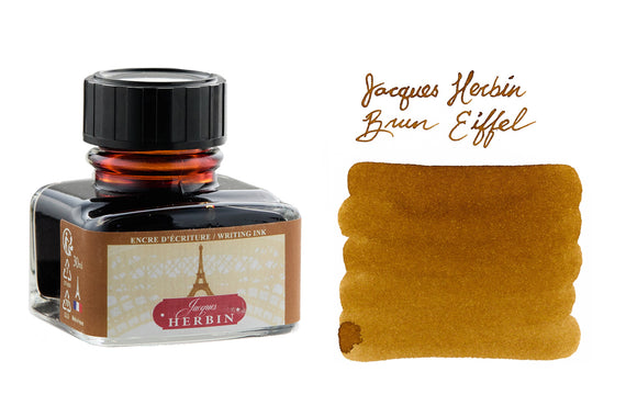 Jacques Herbin Brun Eiffel - 30ml Bottled Ink