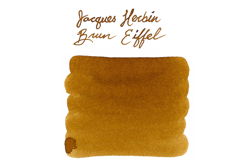 Jacques Herbin Brun Eiffel - Ink Sample