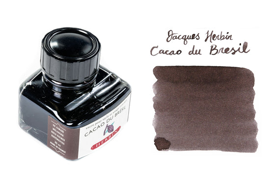 Jacques Herbin Cacao du Bresil - 30ml Bottled Ink