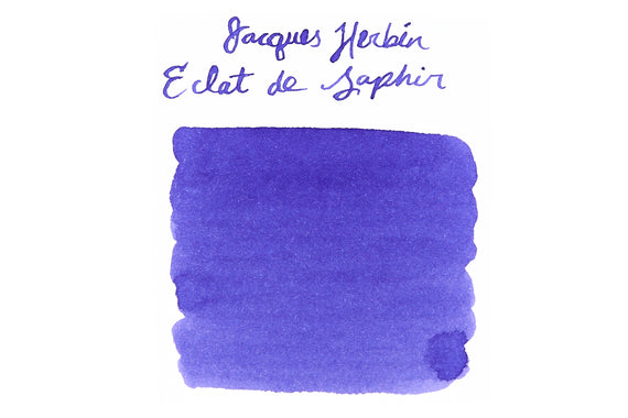 Jacques Herbin Eclat de Saphir ink swab