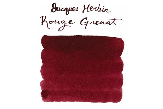 Jacques Herbin Rouge Grenat ink swab