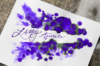 LAMY azurite - Ink Sample