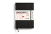 Leuchtturm1917 Medium A5 2025 Weekly Planner & Notebook - Black, Lined