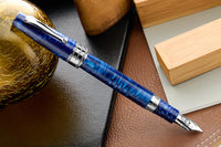 Montegrappa Regal Year of the Dragon Fountain Pen - Indigo Blue (Limited Edition)