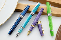 Montegrappa Regal Year of the Dragon Fountain Pen - Laguna Blue (Limited Edition)