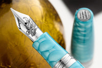 Montegrappa Regal Year of the Dragon Fountain Pen - Laguna Blue (Limited Edition)