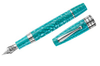 Montegrappa Regal Year of the Dragon Fountain Pen - Laguna Blue (Limited Edition)