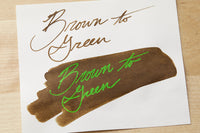 Monteverde Color Changing Brown to Green - 2ml Ink Sample