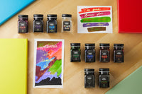 Monteverde Color Changing Burgundy to Orange - 30ml Bottled Ink