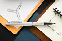 Monteverde Dakota Fountain Pen - Stainless Steel