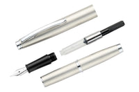 Monteverde Dakota Fountain Pen - Stainless Steel