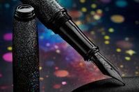 Monteverde Invincia Fountain Pen - Black Sparkle City (Special Edition)