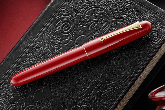 Namiki Yukari Royale Urushi Fountain Pen - Vermillion