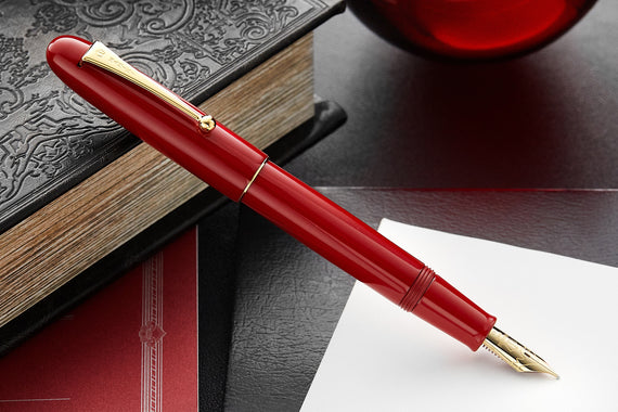 Namiki Yukari Royale Urushi Fountain Pen - Vermillion