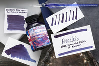 Noodler's Blue Upon the Plains of Abraham - Ink Sample