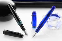 Opus 88 Jazz Fountain Pen - Transparent Blue