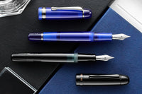 Opus 88 Jazz Fountain Pen - Transparent Blue