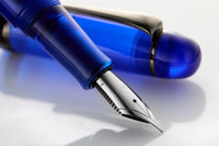 Opus 88 Jazz Fountain Pen - Transparent Blue