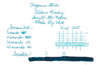 Organics Studio Aldous Huxley Old World Blue - Ink Sample