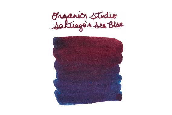 Organics Studio Santiago's Sea Blue - Ink Sample