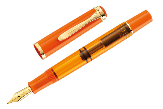 Pelikan M200 Fountain Pen - Orange Delight (Special Edition)