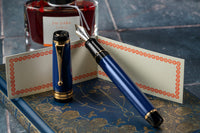 Pilot Custom Urushi Fountain Pen - Prussian Blue