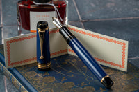 Pilot Custom Urushi Fountain Pen - Prussian Blue