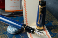 Pilot Custom Urushi Fountain Pen - Prussian Blue