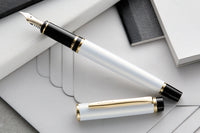 Pilot Grance Fountain Pen - Pearl White