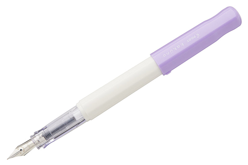 Pilot Kakuno Fountain Pen - Purple/White