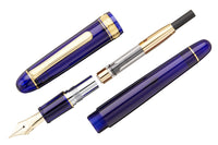 (Bottom Shelf) Platinum #3776 Century Fountain Pen - Chartres Blue/Gold