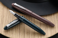 Platinum Izumo Iro Urushi Fountain Pen - Aitetsu Iro