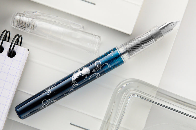 Platinum Preppy Wa Modern Maki-e Fountain Pen - Koi no Taki-Nobori (Limited Edition)