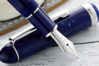 Platinum #3776 Celluloid Fountain Pen - Midnight Blue Ocean