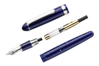 Platinum #3776 Celluloid Fountain Pen - Midnight Blue Ocean