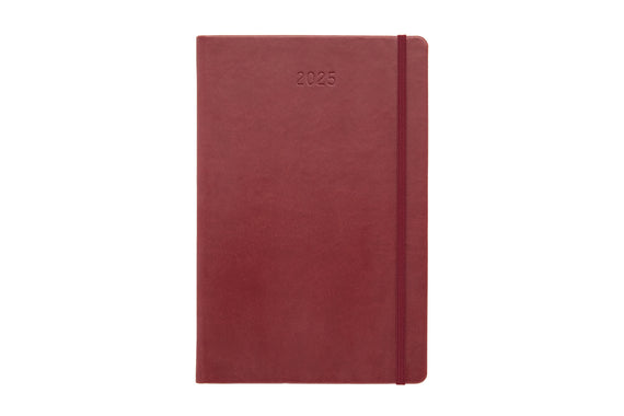 Rhodia 2025 Weekly Planner - Burgundy