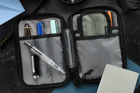 Rickshaw Bagworks Fillmore Pen Case - Earl Grey Tweed