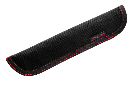 Rickshaw Bagworks 1 Pen Sleeve 3XLF - Black/Red