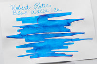 Robert Oster Blue Water Ice - Ink Sample