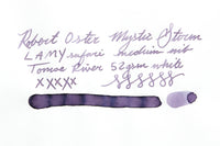 Robert Oster Mystic Storm - Ink Sample