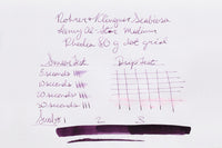 Rohrer & Klingner Scabiosa (iron gall) - Ink Sample