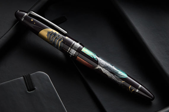 Sailor 1911L Ninja Maki-e Fountain Pen - Oshiro