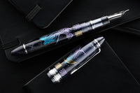 Sailor 1911L Ninja Maki-e Fountain Pen - Tsuki