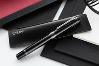 Sailor CYLINT Fountain Pen - Black Stainless Steel