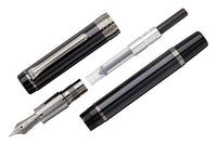 Sailor CYLINT Fountain Pen - Black Stainless Steel