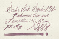 Sailor Ink Studio 252 - Ink Sample