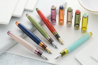 Sailor Pro Gear Slim Manyo Fountain Pen Set - Persimmon (Limited Edition)