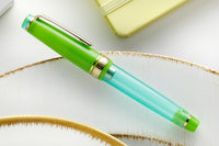 Sailor Pro Gear Slim Manyo Fountain Pen Set - Grass (Limited Edition)